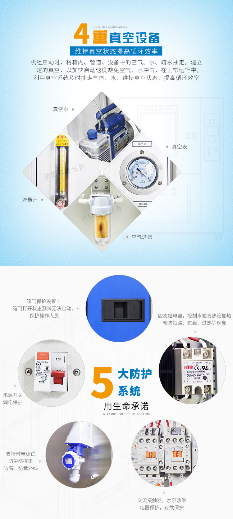 防塵試驗箱的真空抽氣