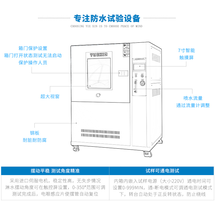 防水連接器-淋雨裝置